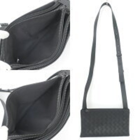 Bottega Veneta Mini Triple Shoulder Bag  - Black - Picture 5 of 9